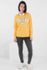 Жіночий жовтий світшот із написом