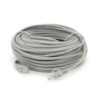 Патч-корд литой RITAR, CCA, UTP, RJ45, Cat.5e, 30m, серый Q50