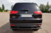 Задняя защита AK002-2 Черный (2 шт, нерж. сталь) для Mitsubishi Pajero Sport 2008-2015 гг