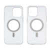 Чехол силиконовый Сlear Case MagSafe для Apple iPhone 15 Pro Max прозрачный