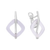 Серебряные серьги CatalogSilver с натуральным перламутром (2108498)