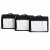 Набор больших сумок-органайзеров ORGANIZE 40х31х15 см 3 шт (черный)