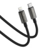 Кабель Acefast C23-01 Type-C to Lightning black
