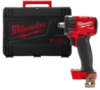Гайковерт акумуляторний безщітковий 1/2'' MILWAUKEE, M18 FIW2F12-0Х, 339Нм, з кільцем (каркас, кліпса для реміня, HDкейс)