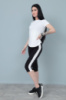 Спортивний костюм з бриджами «Dion» оптом | Норма | Розпродаж моделі Білий, 42-44