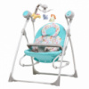 Колыбель-качели CARRELLO Nanny 3в1 CRL-0005  Baby Tilly, Turquoise Scribble
