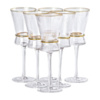 Набір келихів для вина Stunning 6 штук по 300 мл, прозорий