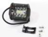 Фара дополнительная светодиодная влагозащитная - 10+10 LED с креплением, прямоугольная 79*96мм, SUPER LIGHT (U-3731)
