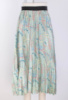 Жіноча бірюзова спідниця в принт
