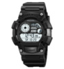 Чоловічий спортивний годинник Skmei 2403BKWT Black-White з електронним циферблатом та водонепроникністю 5 ATM