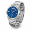 Чоловічий годинник Casio MTP-1381D-2A Classic з синім циферблатом та сталевим браслетом