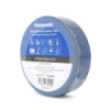 Изолента ПВХ PANASONIC 0,125мм*18мм*20м (синяя), диапазон рабочих температур: от 0°С до + 90°С, Огнестойкая, 8 штук в упаковке, цена за штуку