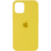 Чохол Silicone Case Full Protective (AA) для Apple iPhone 15 Pro (6.1«), Жовтий / Yellow - купити в SmartEra.ua