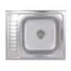 Кухонна мийка Brinex 6050-R 0,6 мм Satin (BRIN6050RSAT06)