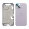 Корпус для Apple iPhone 14 Purple (фиолетовый) с задним стеклом, рамкой и стеклом камеры