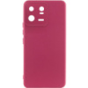 Чохол Silicone Cover Lakshmi Full Camera (A) для Xiaomi 13, Бордовий / Marsala - купити в SmartEra.ua