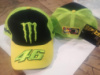 Бейсболка 46 VALENTINO ROSSI AND MONSTER ENERGY (жовто-чорна, сітка)