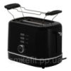 Тостер Adler AD 3224 black, 7 рівнів обсмажування, решітка для булочок, 850 Вт