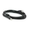 Кабель USB 2.0 AM/BM, 3.0m, 1 феррит, Black, Пакет Q200