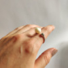 Серебряное кольцо CatalogSilver с натуральным жемчугом барочным 6.325ct, вес изделия 3,64 гр (2125914) 18 размер