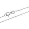 Серебряная цепочка CatalogSilver с без камней, вес изделия 1,36 гр (2134985) 450 размер