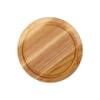 Деревянная доска круглая 20 см для подачи ясень
