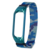 Ремешок Миланская петля для Xiaomi Mi Band 3/ 4 сине-камуфляжный
