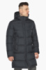 Куртка мужская Braggart зимняя удлиненная с капюшоном - 49773 графитовый цвет