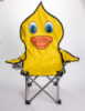 Кресло туристическое для ребенка 34х58х65 см с подстаканником Желтый SJ-0065Y