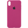 Чохол Silicone Case Full Protective (AA) Для Apple iPhone X / XS (бордовий / Maroon) - купити в SmartEra.ua