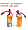 DarwinFPV Lipo Battery 4S 1500mAh 14.8V 110C