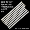 LED підсвітка LG TV 42« H0276-B Innotek DRT 3.0 42»_A type Rev01 LC420DUEFGA3 LC420DUEFGA4 LC420DUHABGP2 8шт.