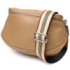 Жіноча сумка через плече з натуральної шкіри 722111 Бежева