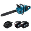 Акумуляторна ланцюгова пилка PROFI-TEC DUC355BL POWERLine: з АКБ 20V 2 х 6.0 Aч + ЗУ, шина 40 см