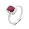 Серебряное кольцо CatalogSilver с натуральным рубином 2.478ct, вес изделия 2,42 гр (2159520) 18 размер