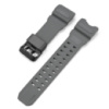 Ремінець для Casio G-Shock GWG-1000 Gray BK (1051-1363) сірий з чорною пряжкою