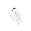 Мережевий зарядний пристрій REMAX Kiddy Series 20W A+C Fast Charger RP-U120 EU-White (6954851209423)