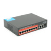 8-портовый управляемый PoE коммутатор YOSO YO308G-120 с 6 портами POE 100Мбит+2 POE 1000Мбит+2 UP-Link 1000Мбит+1 SFP, 52V/120W. APP-Amitres