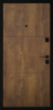 Двері вхідні HYGGE Apart 100 Land Спил коньячний 860x2050 АКЦІЯ безкоштовна доставка*