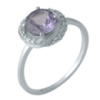 Серебряное кольцо CatalogSilver с александритом, вес изделия 2,73 гр (1989180) 18.5 размер