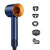Фен стайлер для волос 5 в 1 Supersonic Premium 1600Вт 5 насадок 3 режима скорости с ионизацией Синий PH770BLG