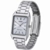 Жіночий годинник Casio LTP-V007D-2E — класична модель з синім циферблатом та сталевим браслетом