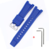 Ремінець для Casio G-Shock GST-W300 Blue SI полімерний синій (1051-0938)