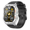 Розумний годинник Modfit Navi Compass Silver-Black з AMOLED дисплеєм та вбудованим компасом