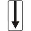 Дорожный знак 7.2.3 - Зона действия. Таблички к знакам. ДСТУ 4100:2002-2014.