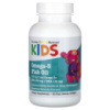 California Gold Nutrition Kid’s Omega-3 Fish Oil 60 капсул, Полуниця