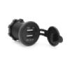 АЗУ KWG-Р1,12-24V, 2xUSB, 5V, клеммы, Black, Box