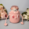 Милий дитячий термос-іграшка 500 ml Рожевий