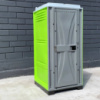 Пластиковая кабина биотуалет (зеленый лайм)