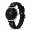 Жіночий годинник Casio LTP-VT01L-1B — класична модель з мінеральним склом та шкіряним ремінцем